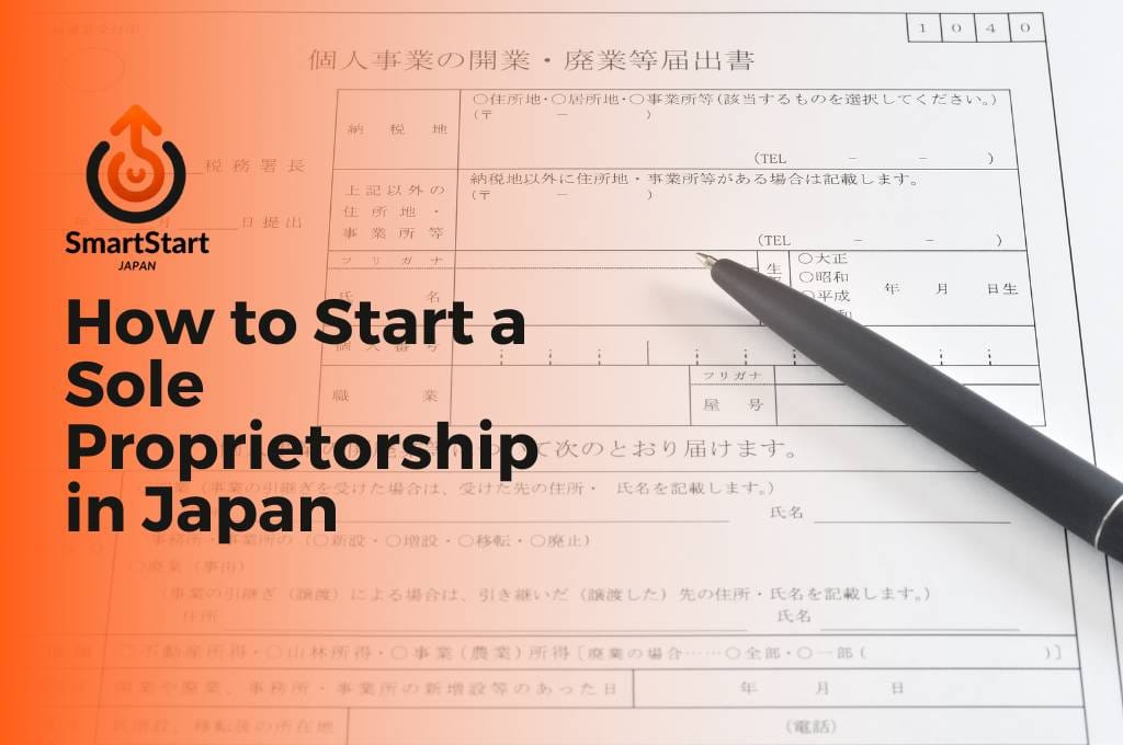 Start a Sole Proprietorship in Japan