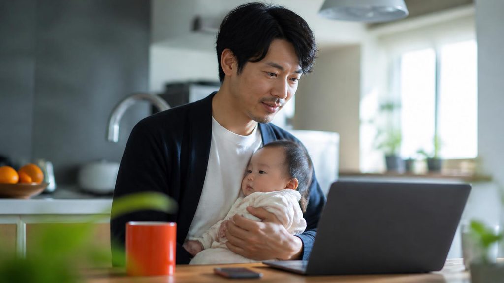 Childcare leave (育児休業, ikuji kyugyo