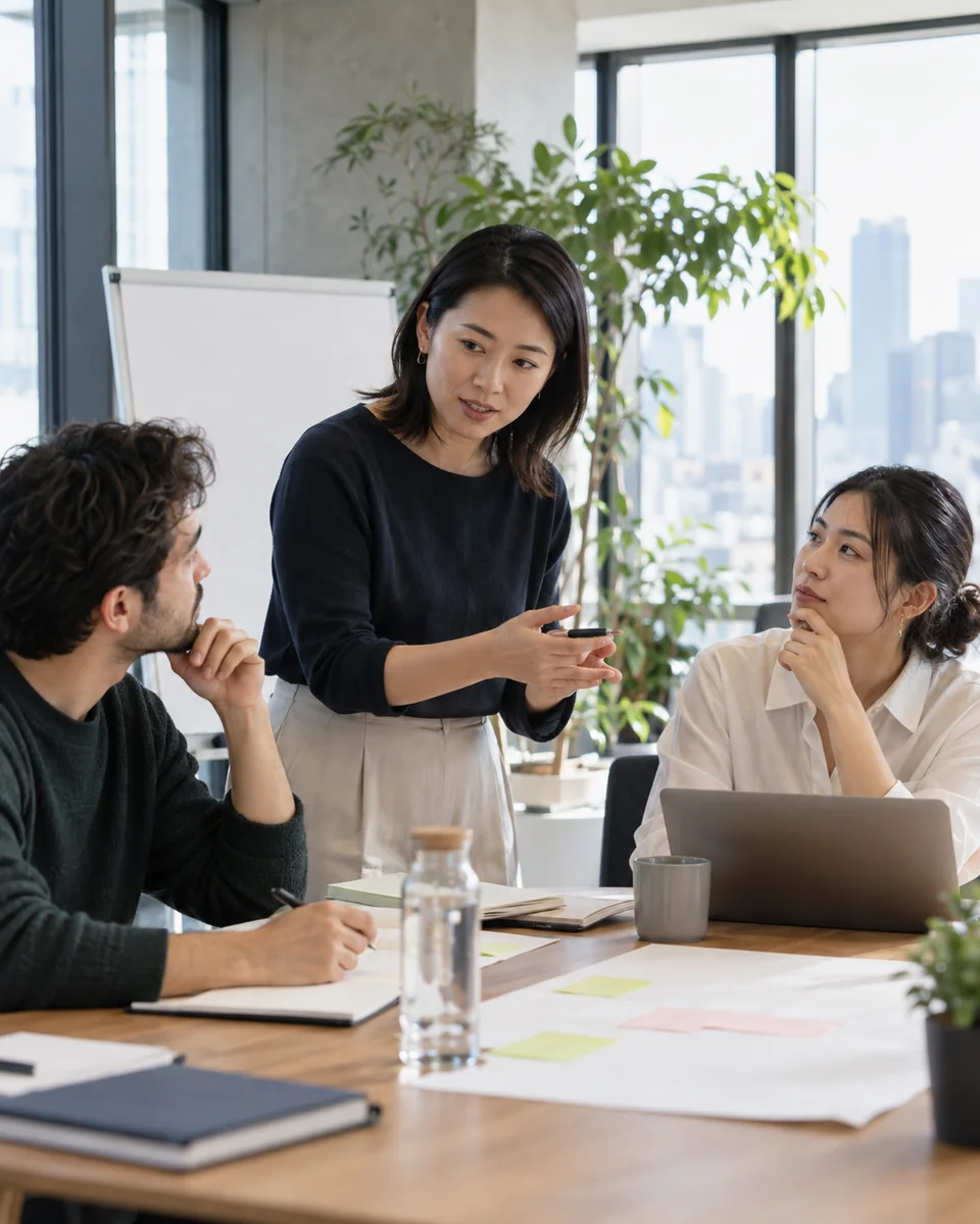 A social-impact consulting workshop in Tokyo